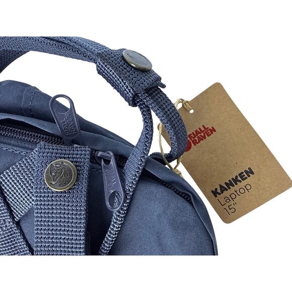 Fjallraven Kanken 15" Laptop 18L Backpack w/seat cushion 23524 Navy OS - Picture 12 of 12